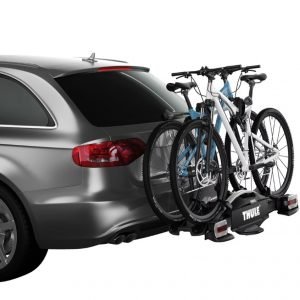 Thule VeloCompact suporte de plataforma para 2 bicicletas preto/alumínio