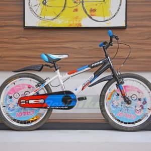 BICICLETA CALOI X-CROSS 20 BRANCO/AZUL